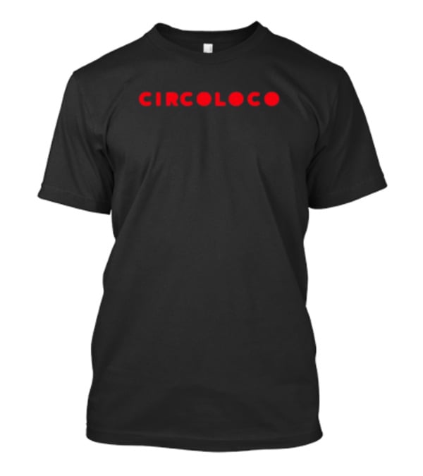 Circoloco Red Text Logo T-Shirt