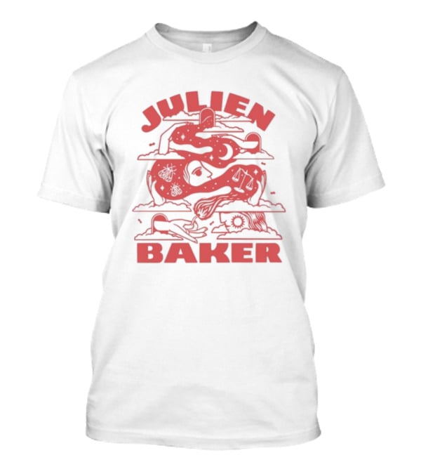 Julien Baker Surreal Cosmic Red T-Shirt
