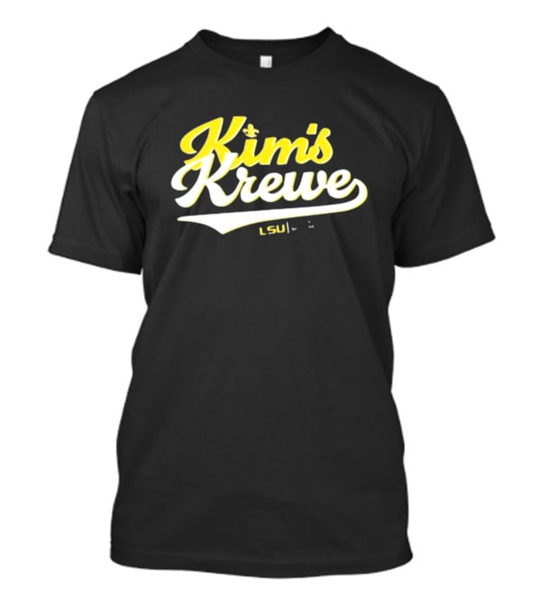 Kim's Krewe LSU Fleur-de-Lis T-Shirt
