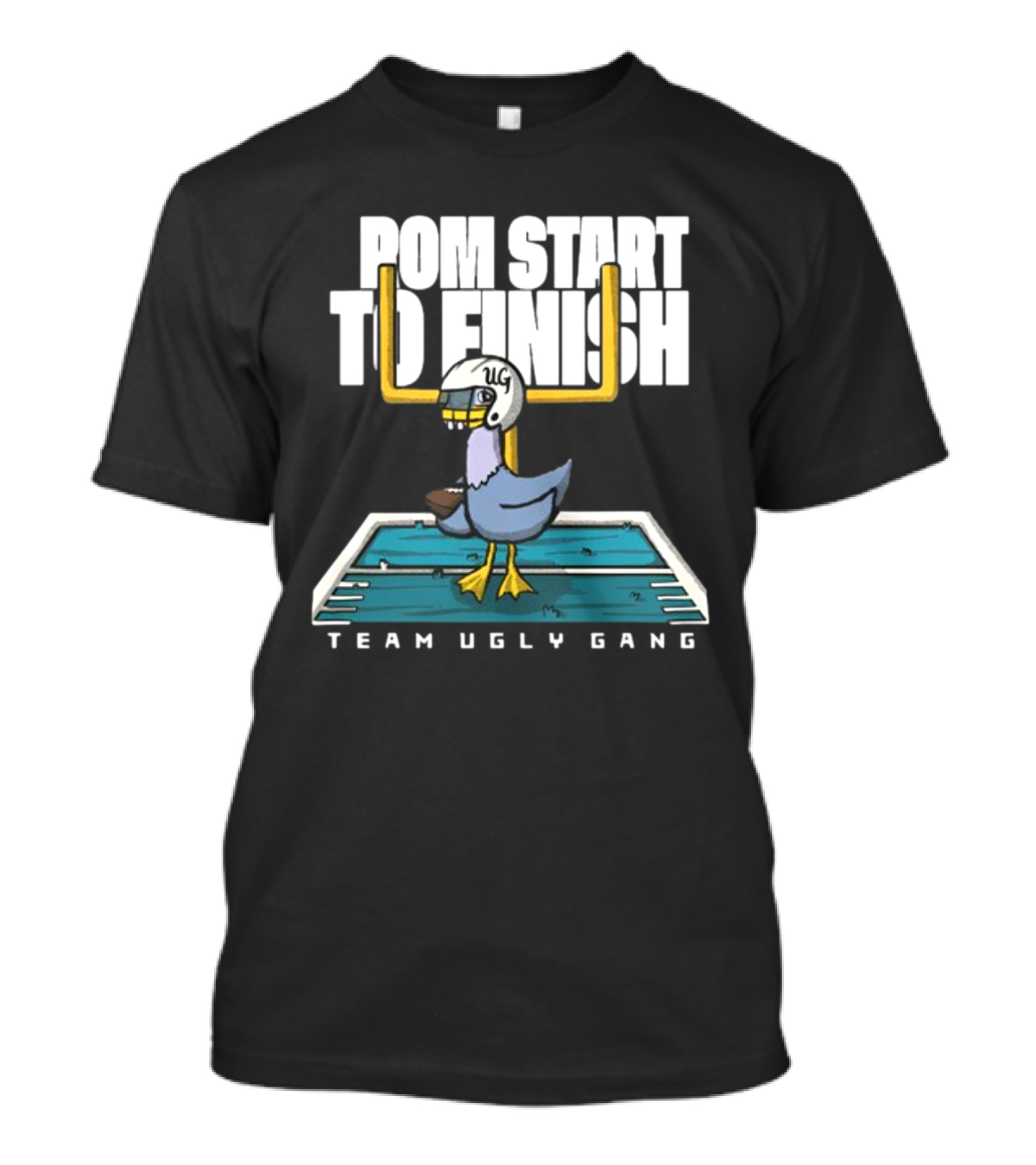 Dc Mike Caldwell Foyesade Oluokun Pom Start To Finish Team Ugly Gang T-Shirt