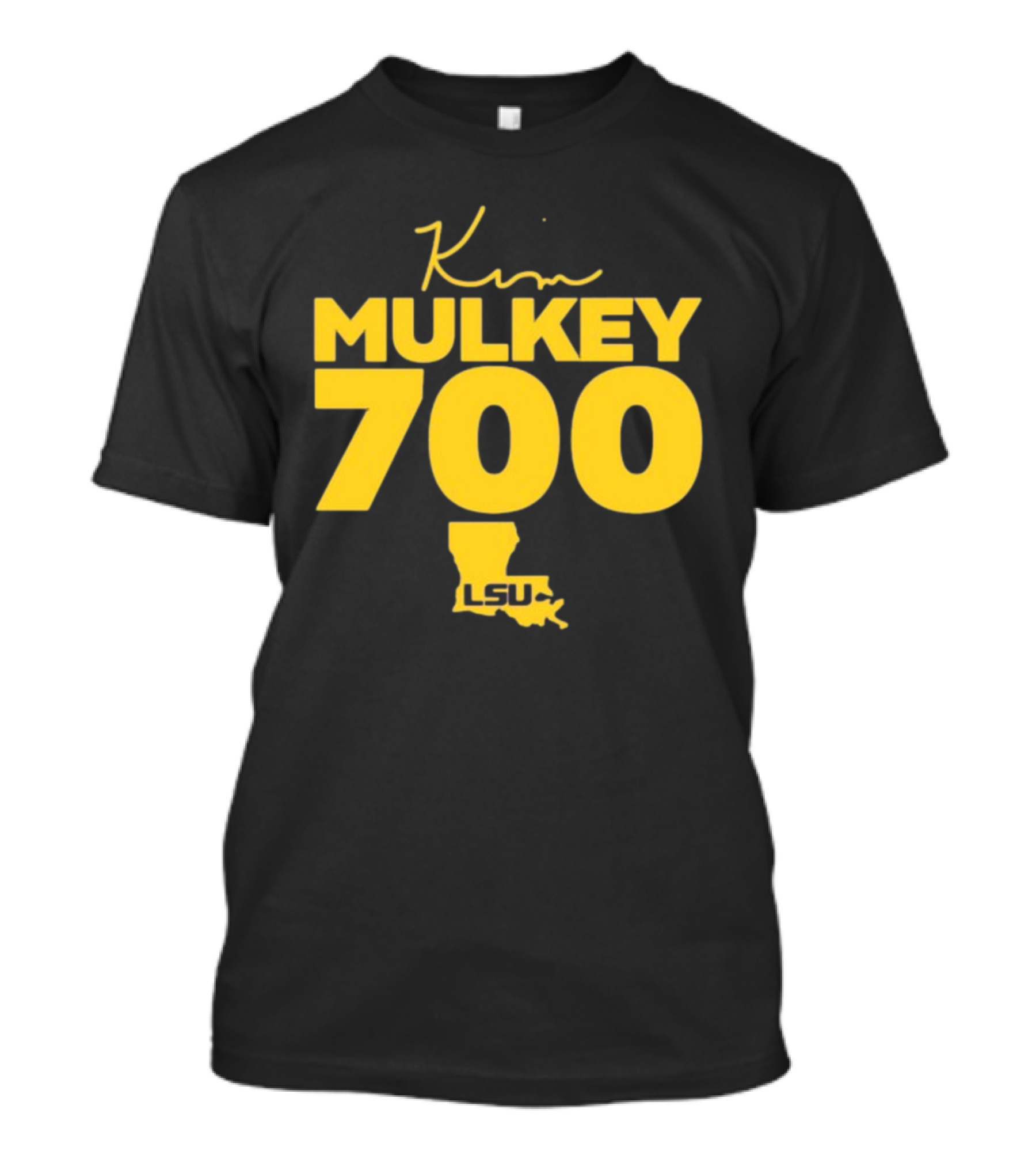 Kim Mulkey 700 LSU Women's Basketball Achievement T-Shirt