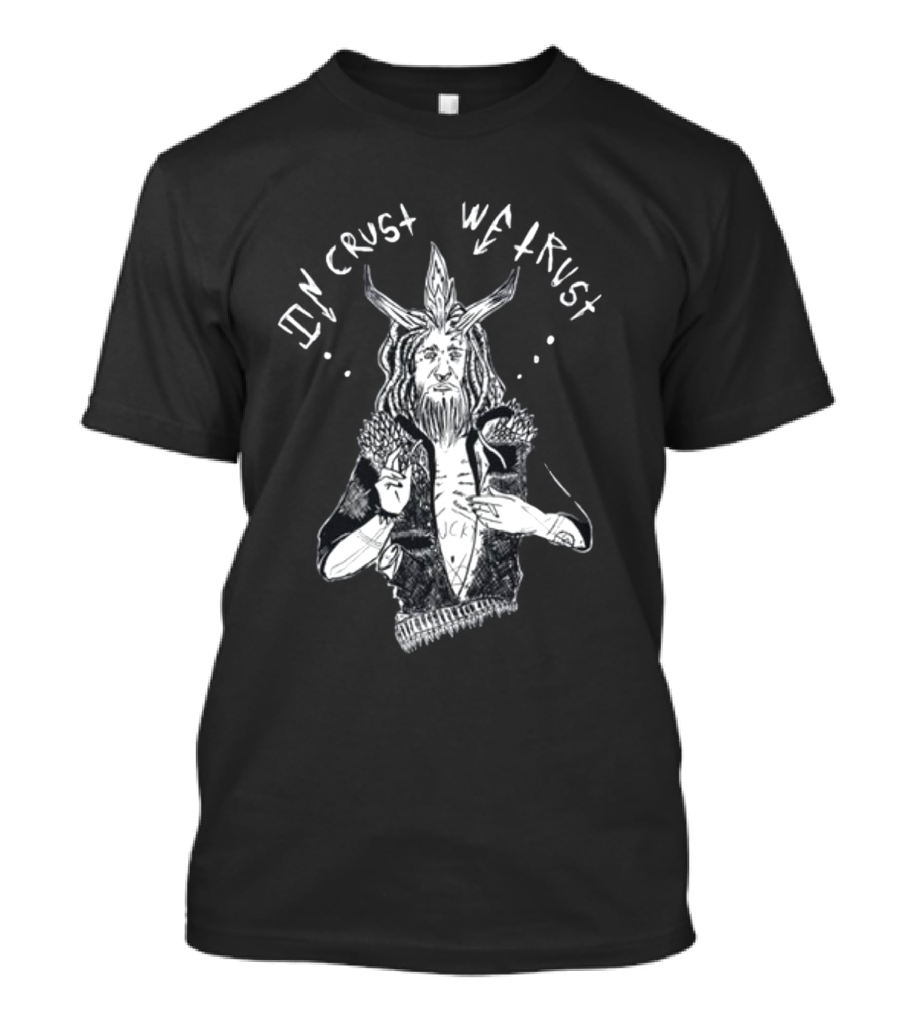 Punkwithacamera In Crust We Trust Punk Rock Anti-Establishment T-Shirt