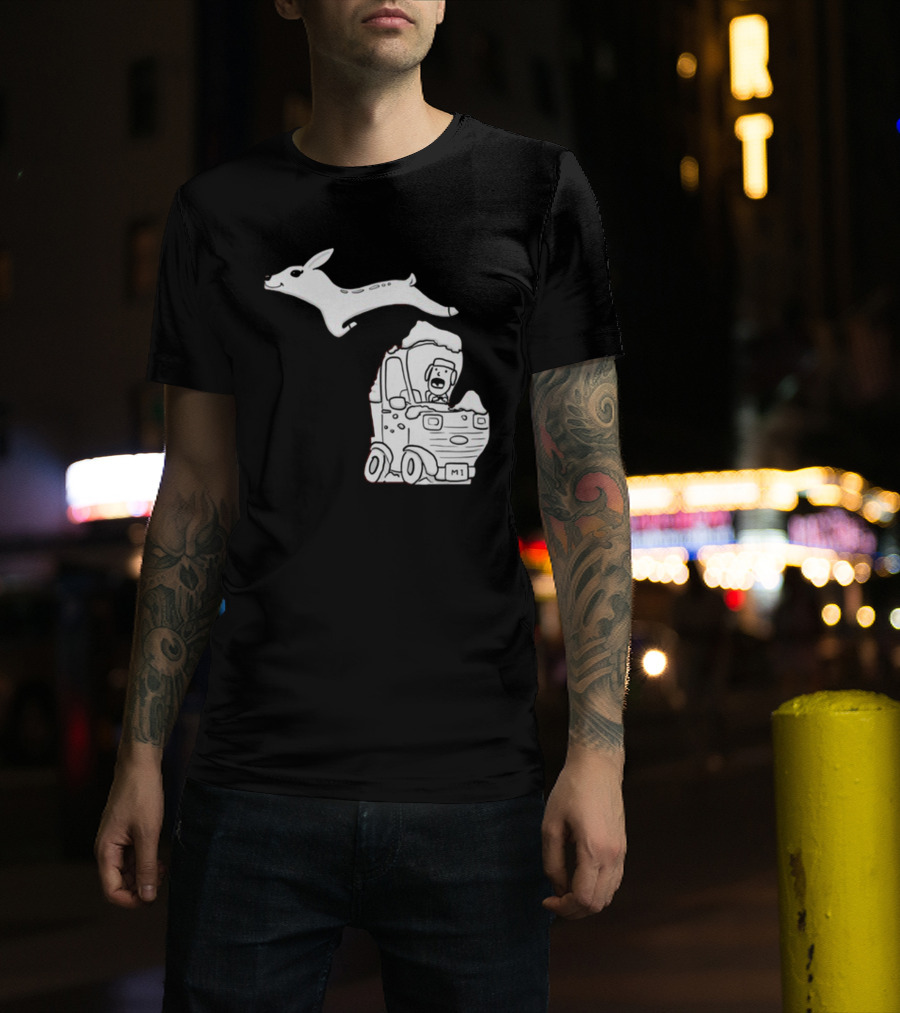 Michigan For Deer Ice Road Truck Journey T-Shirt