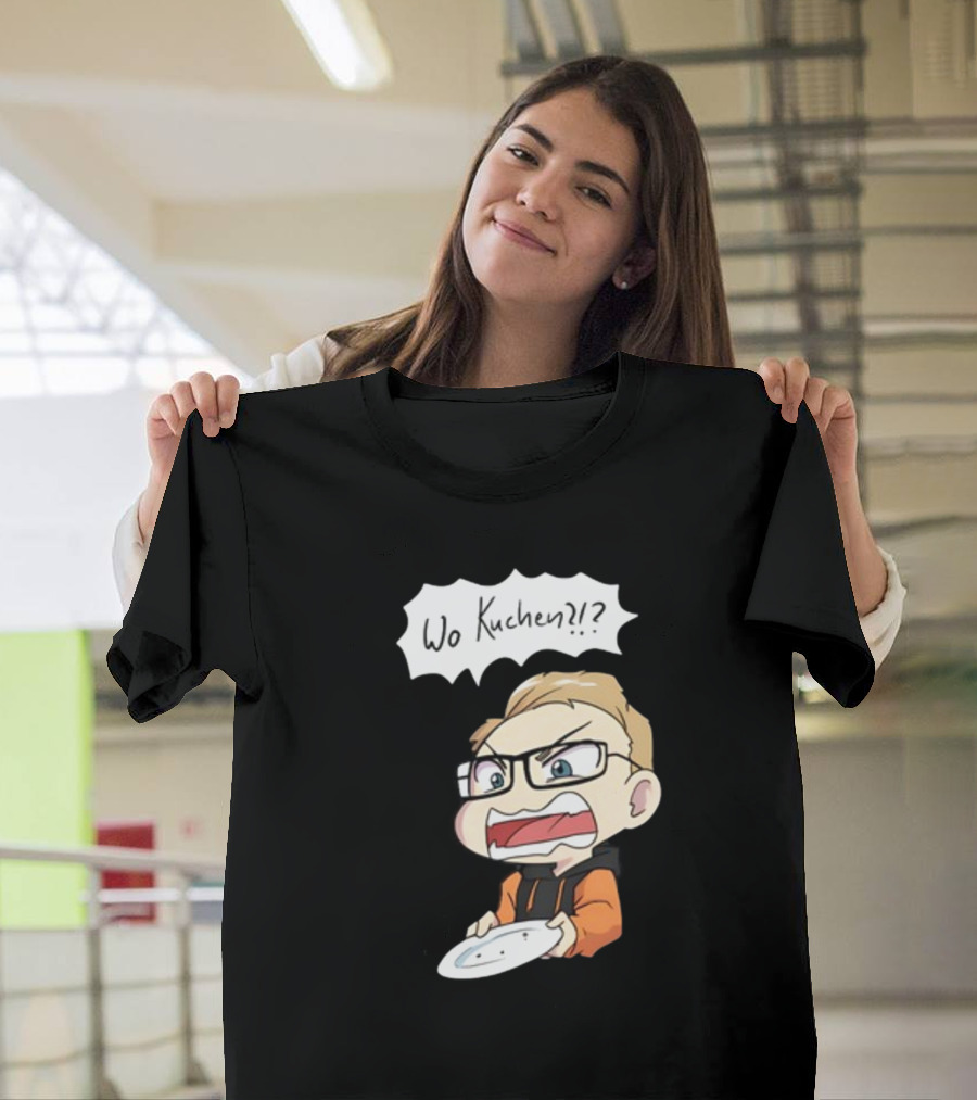 Wo Kuchen Kittycat Cakes Damen Comic Style Character T-Shirt