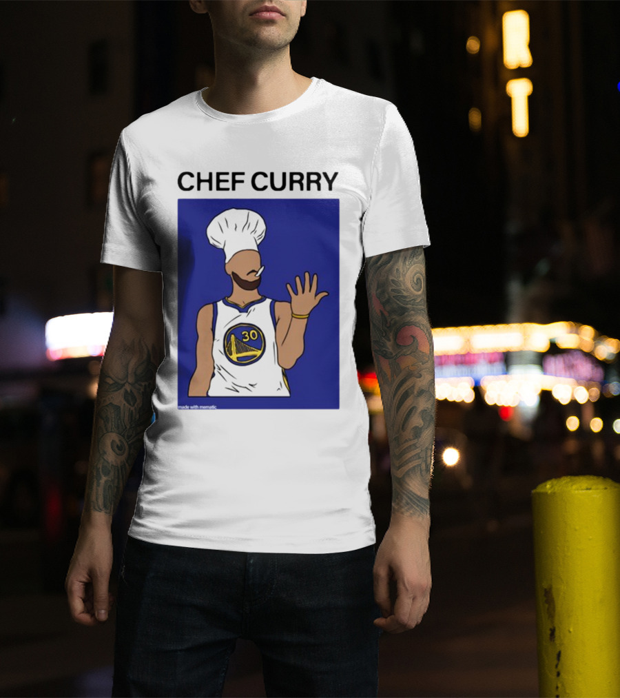 Chef Curry Golden State Basketball Number 30 T-Shirt