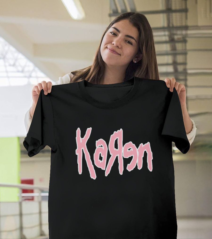 Korn Karen Logo Meme T-Shirt