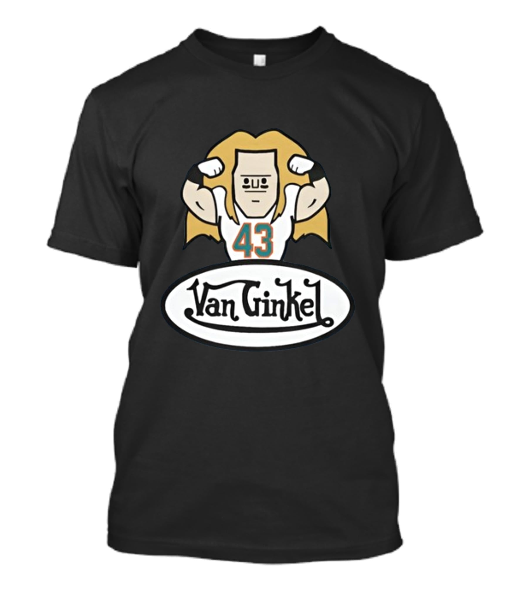 Van Ginkel 43 Vibzmiami Football Player T-Shirt