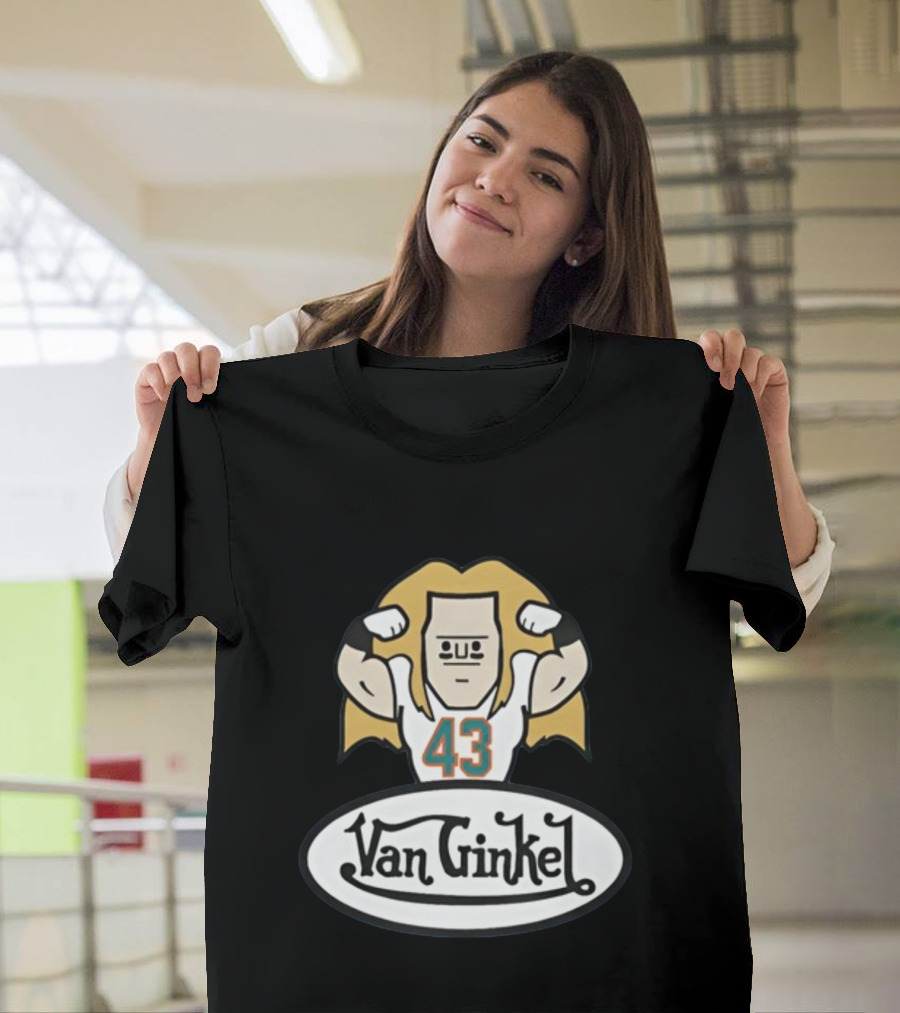 Van Ginkel 43 Vibzmiami Football Player T-Shirt