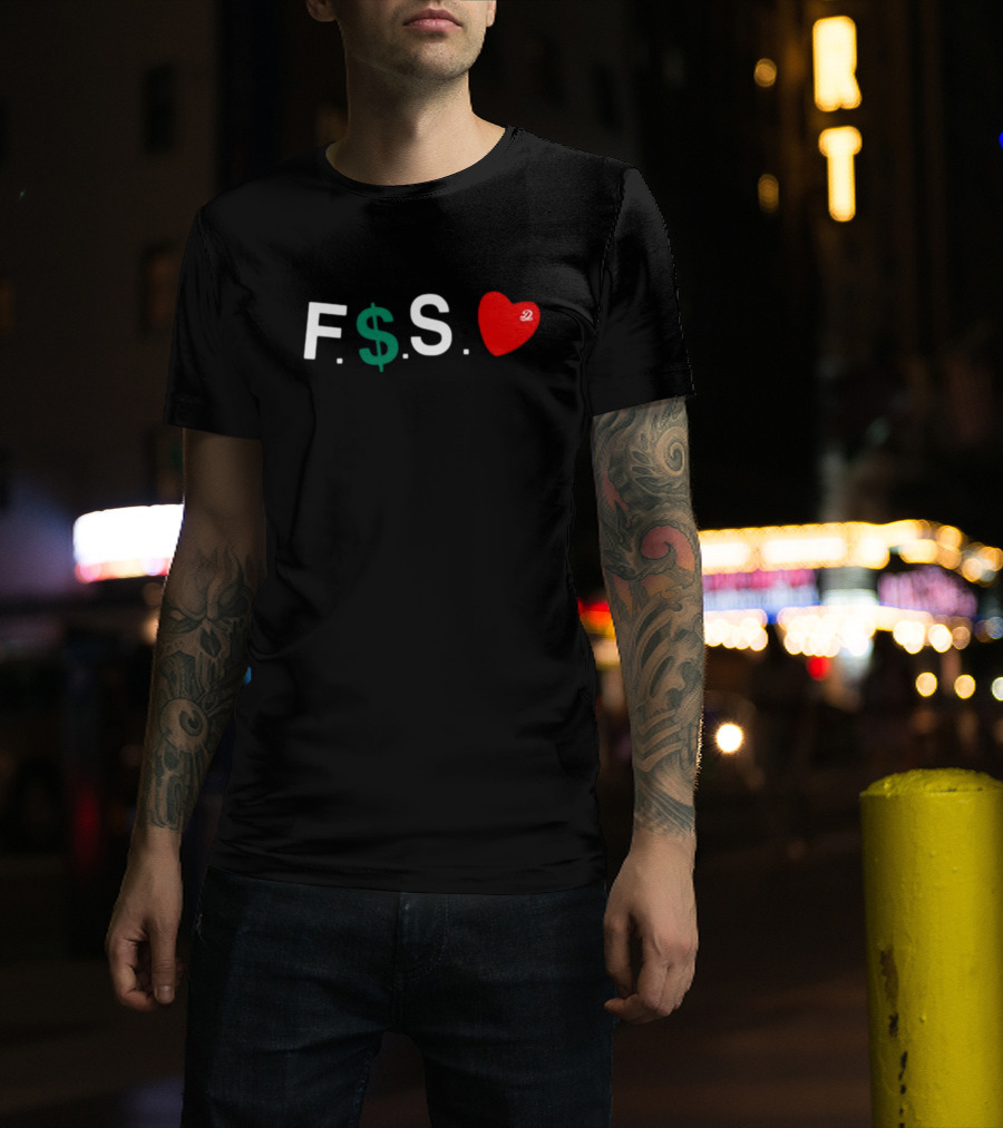 Dreamville F.S.$. Heart 2 T-Shirt