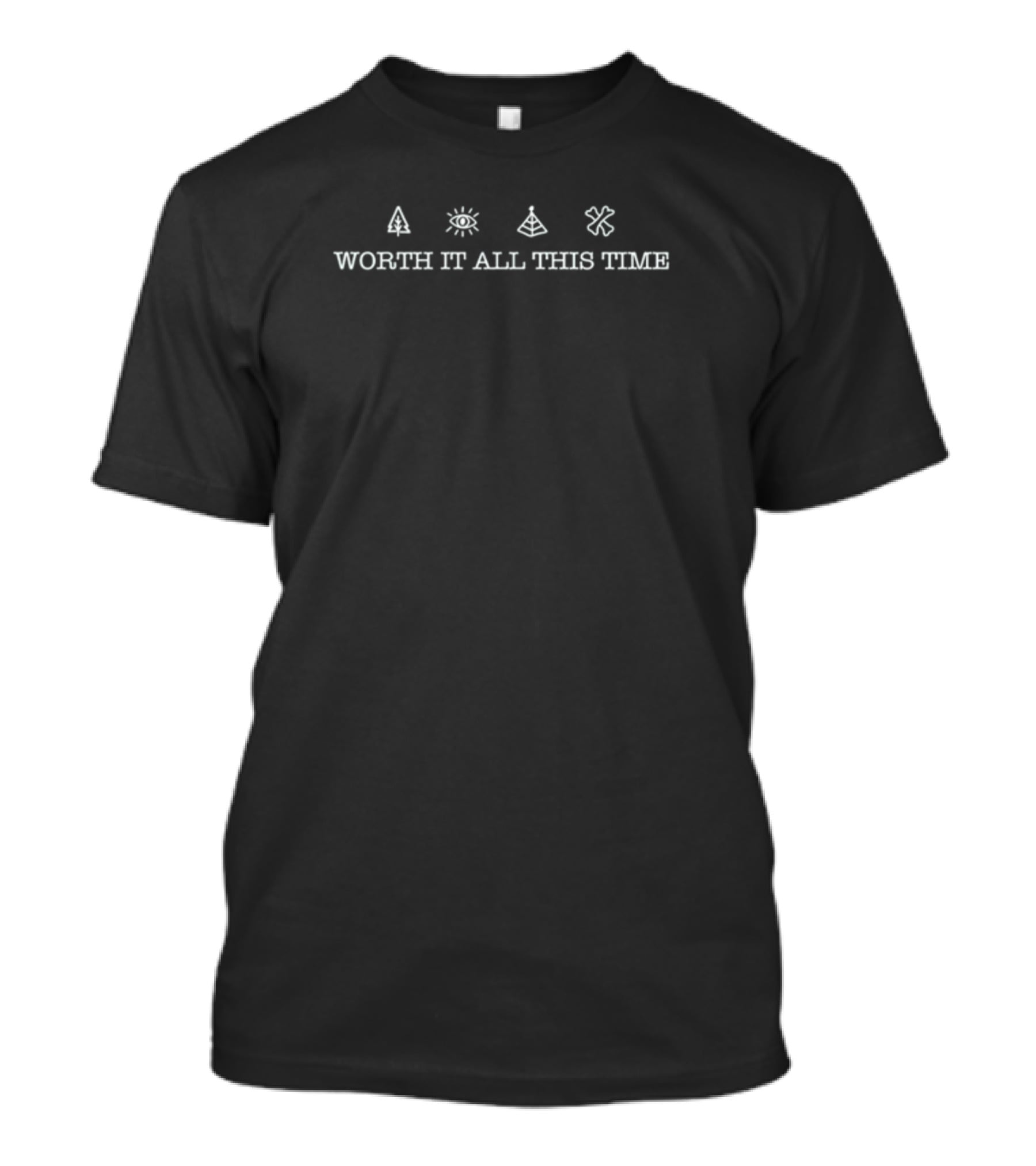 Worth It All This Time Aysiahs Designs Symbols Collection T-Shirt