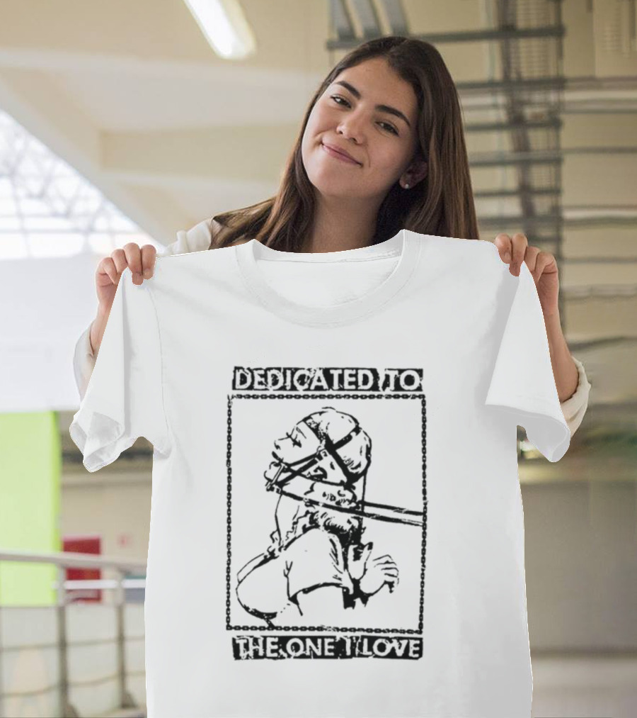 Dedicated To The One I Love Chris Estrada Santa Muerte Religious Symbolism T-Shirt
