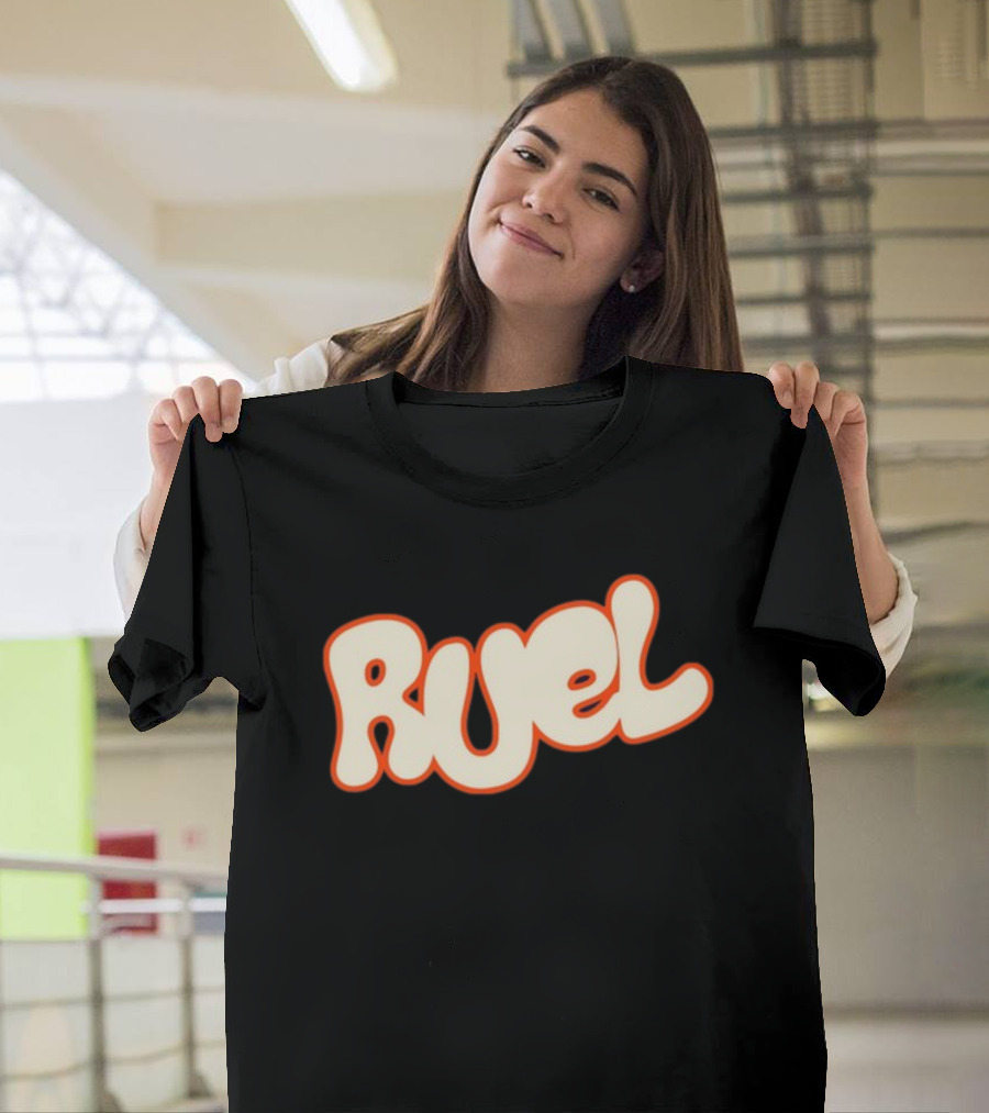 Ruel Puff Text T-Shirt