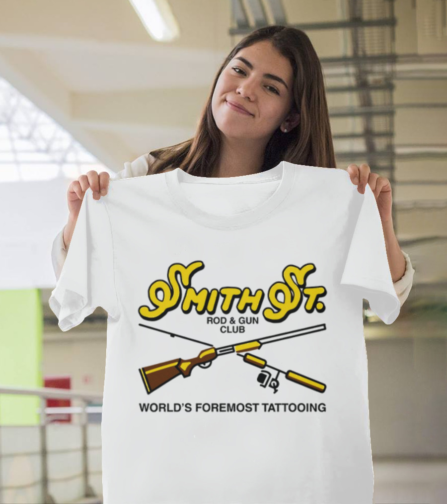 Smith St Rod And Gun Club World's Foremost Tattooing T-Shirt