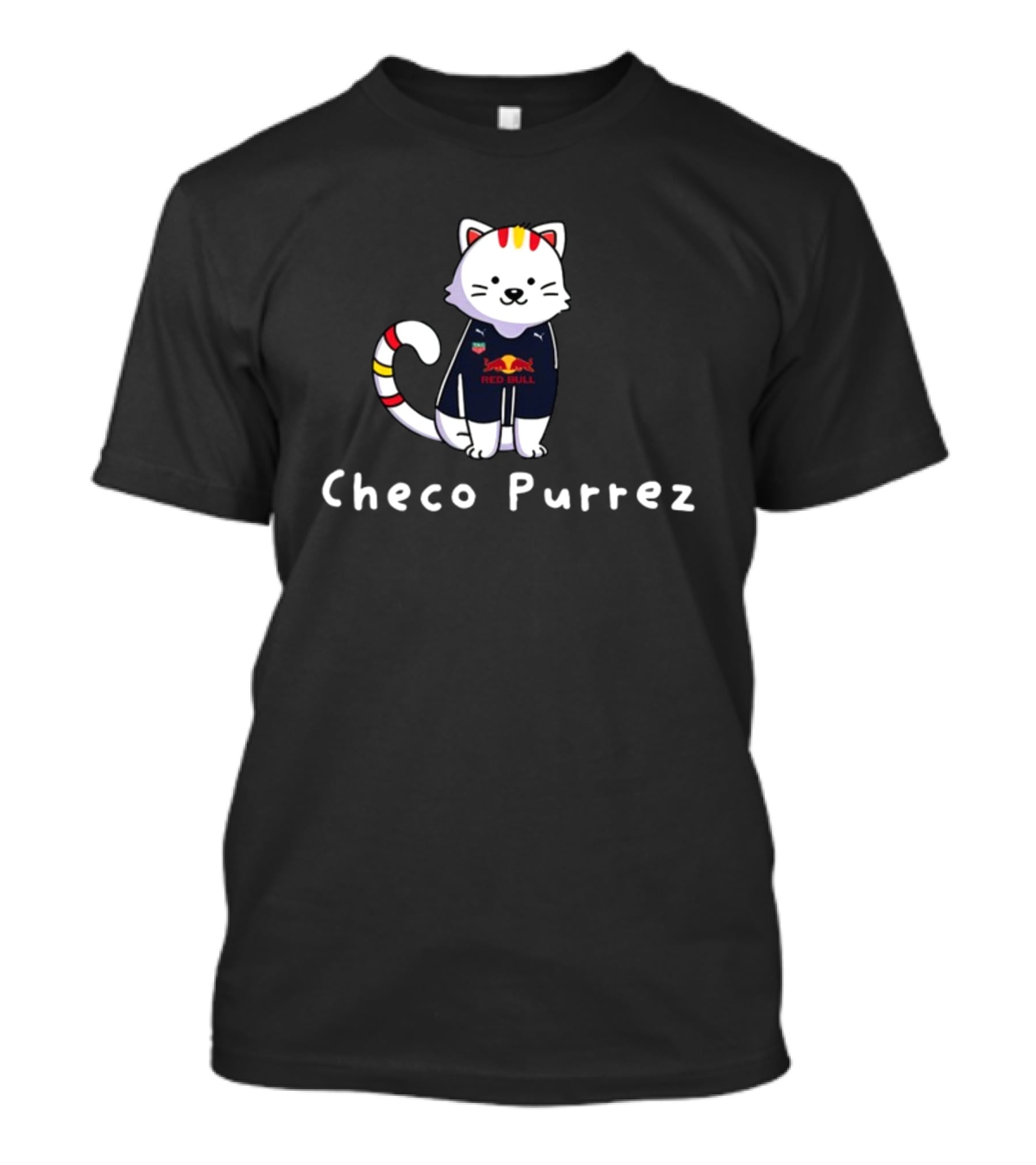 Checo Purrez Red Bull Cat T-Shirt