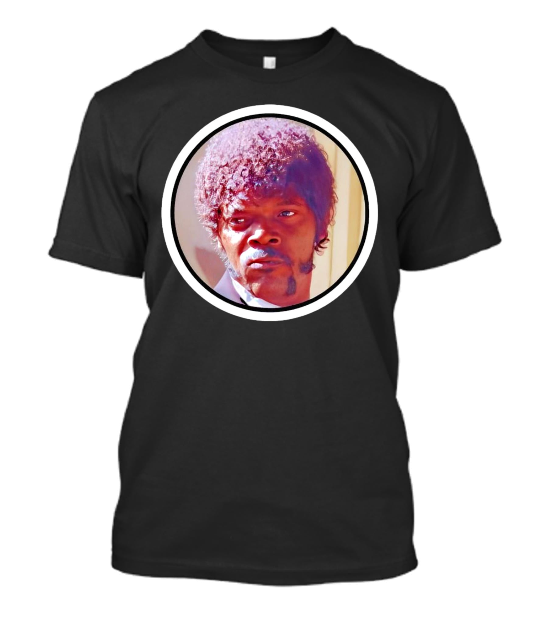 Jules Winnfield Iconic Look Pulp Fiction Samuel L Jackson Photo T-Shirt