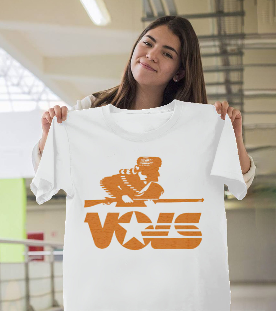 Tennessee Vols Vintage Rifle Star Retro T-Shirt