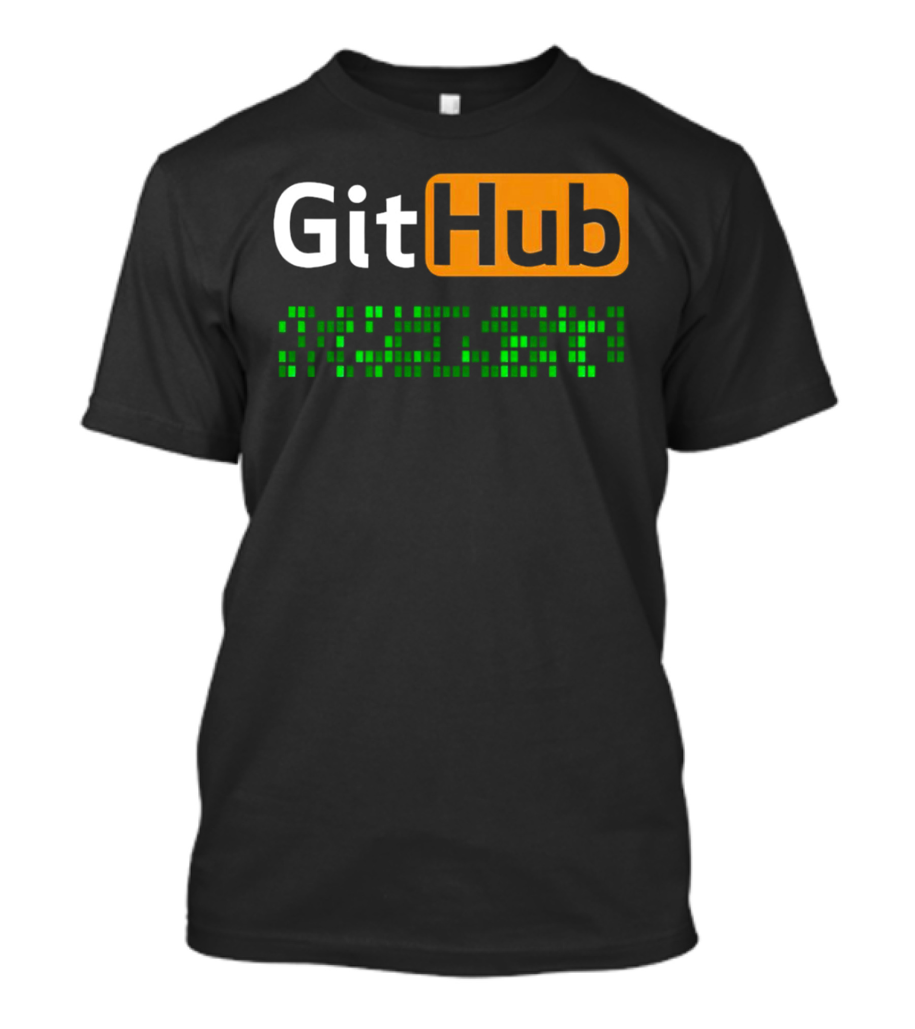 GitHub Code Contribution Squares T-Shirt