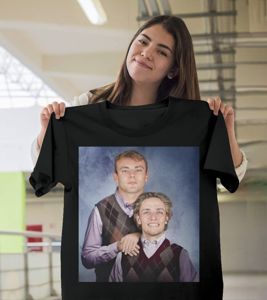 Carson Beck Brock Bowers Step Brothers Comedy Portrait T-Shirt