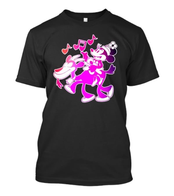 Pixelkitties Steamboat Minerva Musical Adventure Retro Cartoon T-Shirt