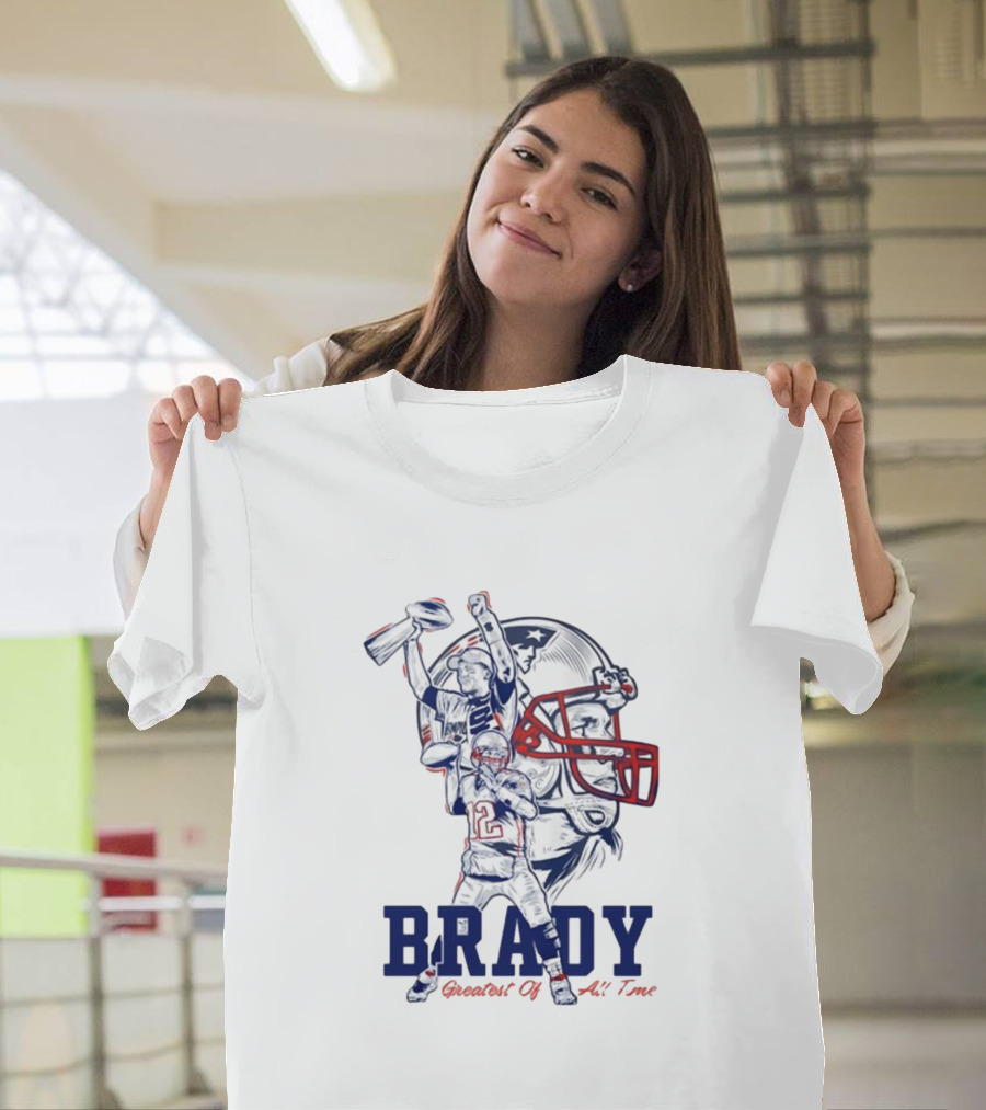 BRADY Greatest of All Time Patriots T-Shirt