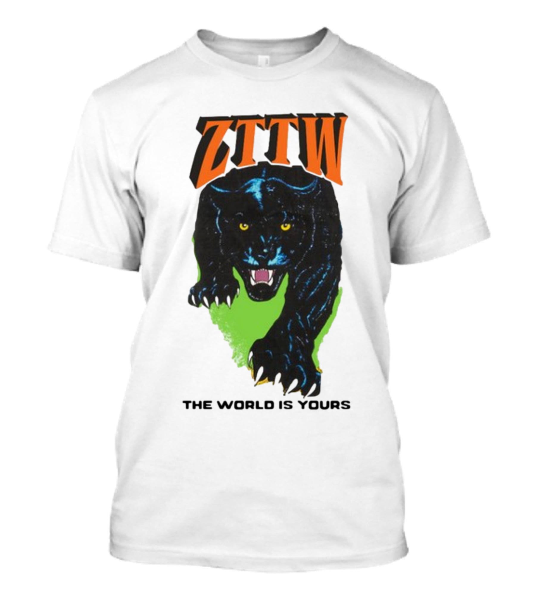 ZTTW The World Is Yours Black Panther T-Shirt
