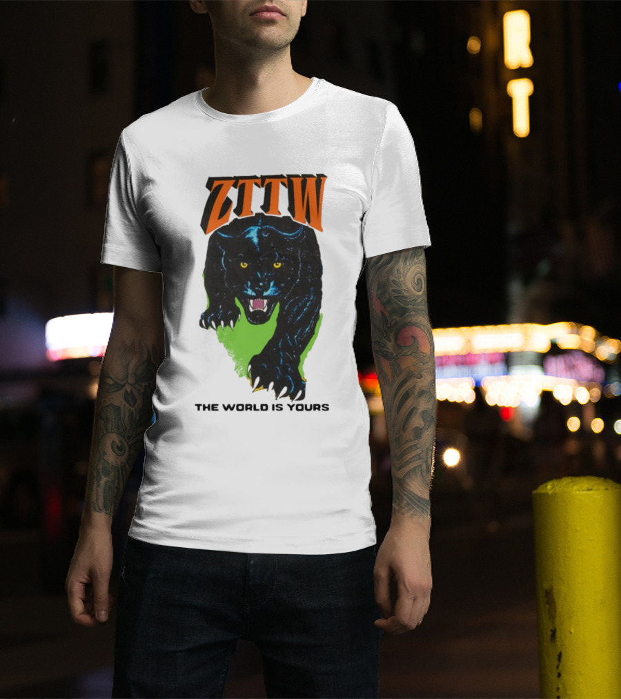 ZTTW The World Is Yours Black Panther T-Shirt