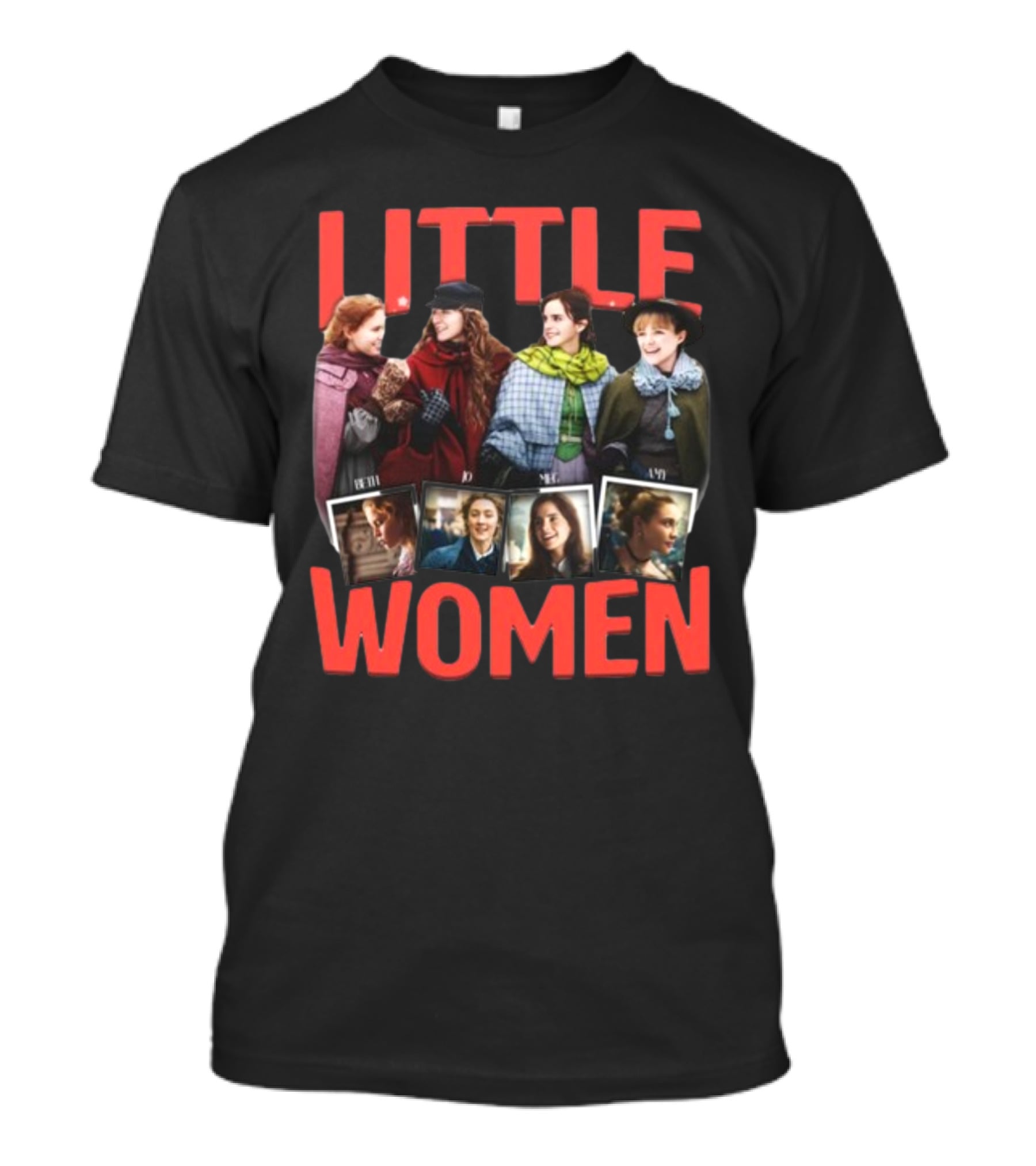Little Women Embercases Beth Jo Meg Amy T-Shirt