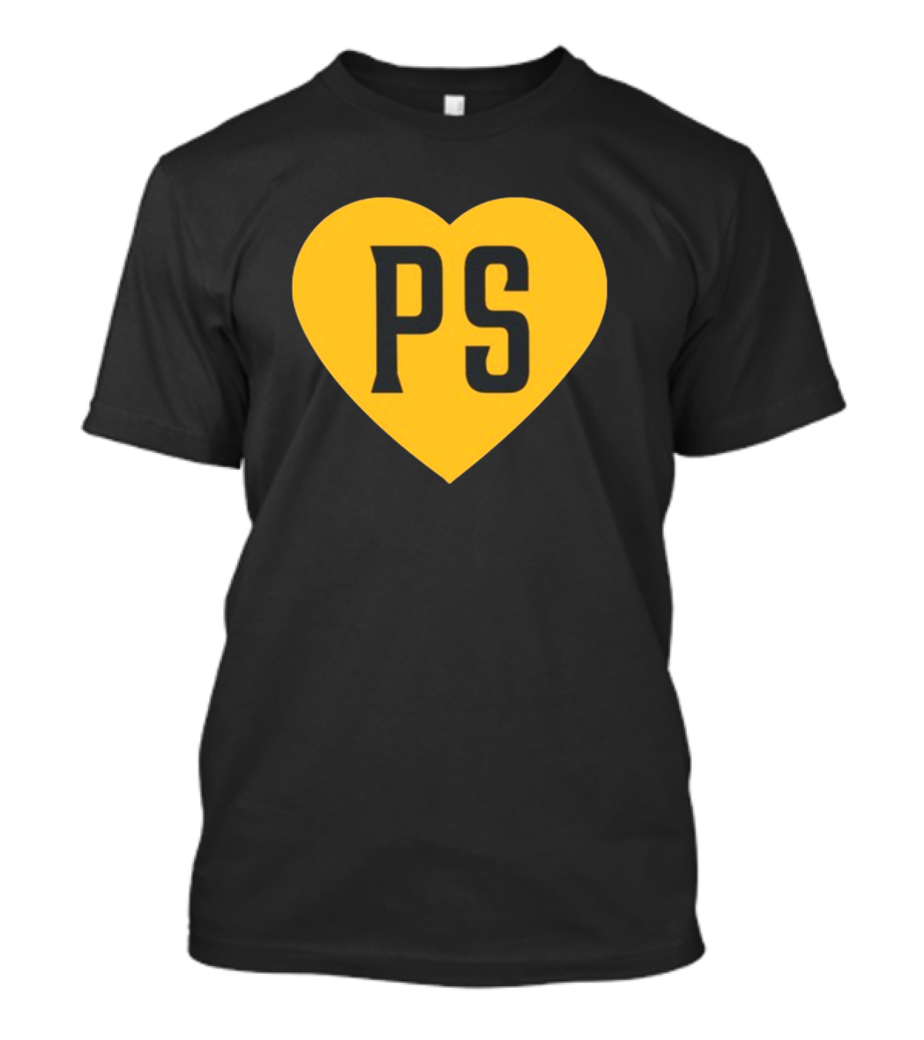 Peter Seidler PS Yellow Heart T-Shirt