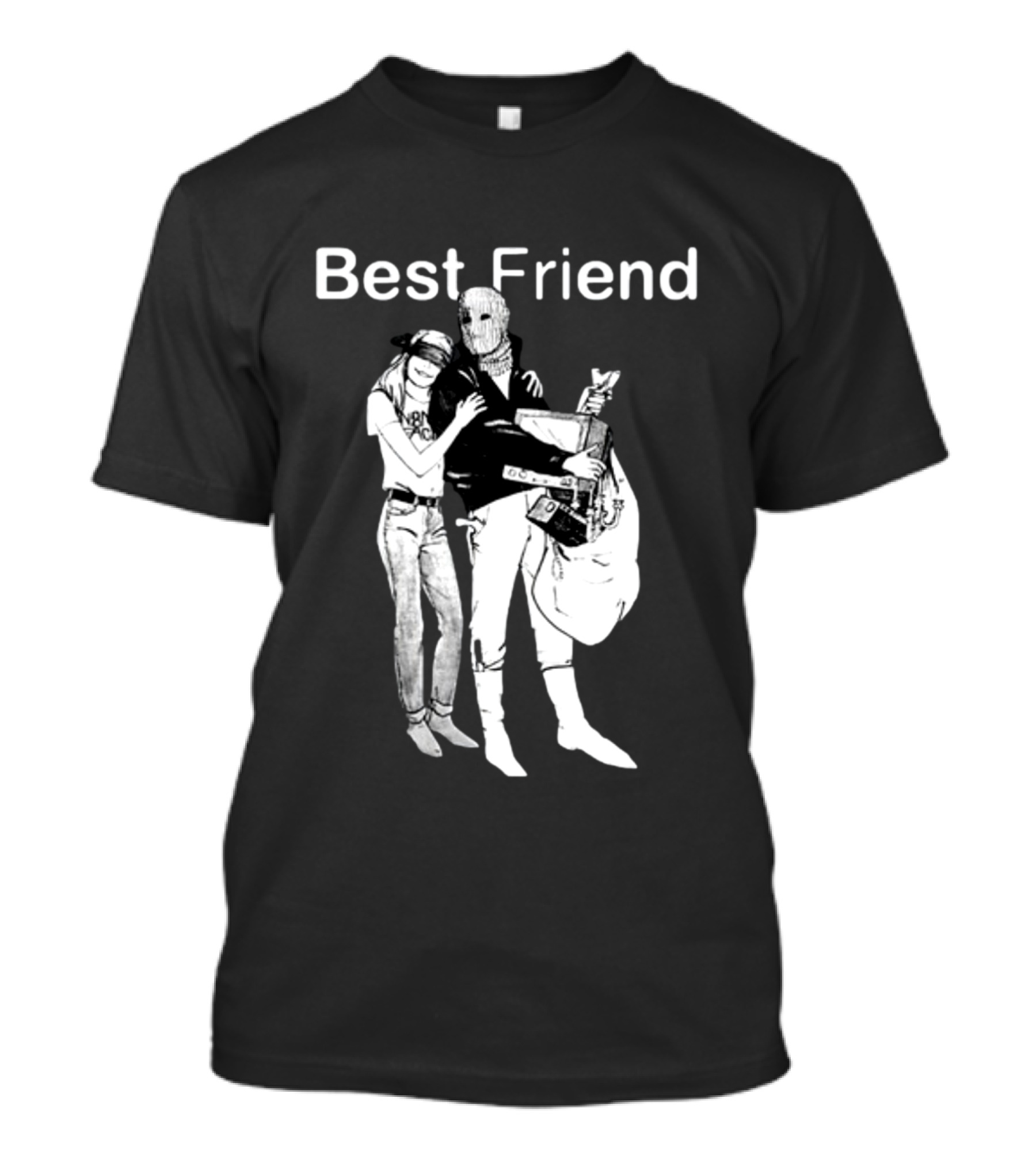 Best Friend N8noface Masked Duo T-Shirt