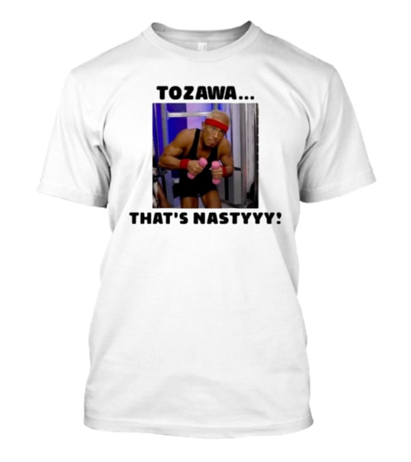 Tozawa. That’s Nastyyy Pink Dumbbells Fitness Focus T-Shirt