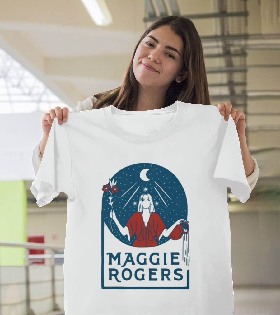 Maggie Rogers Cosmic Night Sky Imagery 5 Year Anniversary Magi T-Shirt
