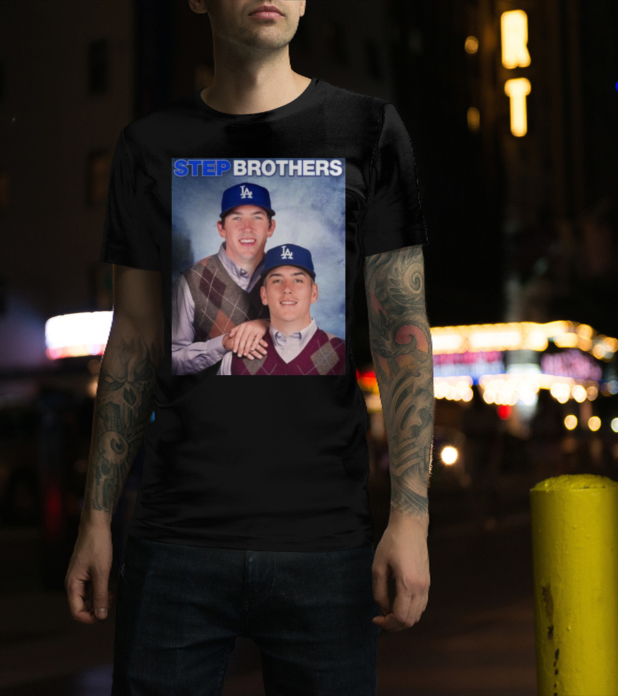 Bobby Miller Walker Buehler LA Step Brothers T-Shirt