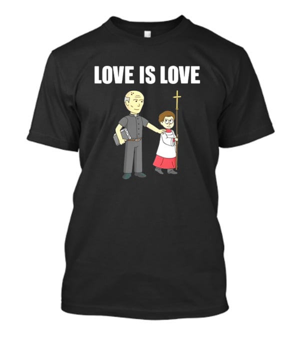 Love Is Love Clergy And Choirboy T-Shirt