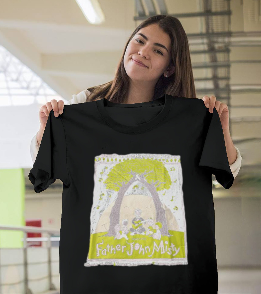 Father John Misty In Concert Under The Trees For Big Sur Park School Benefit T-Shirt