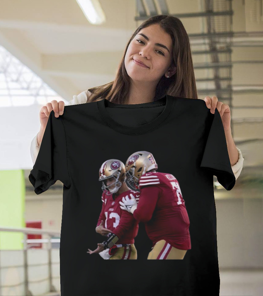 Nick Newman Brock Purdy San Francisco 49ers Football Team Players T-Shirt