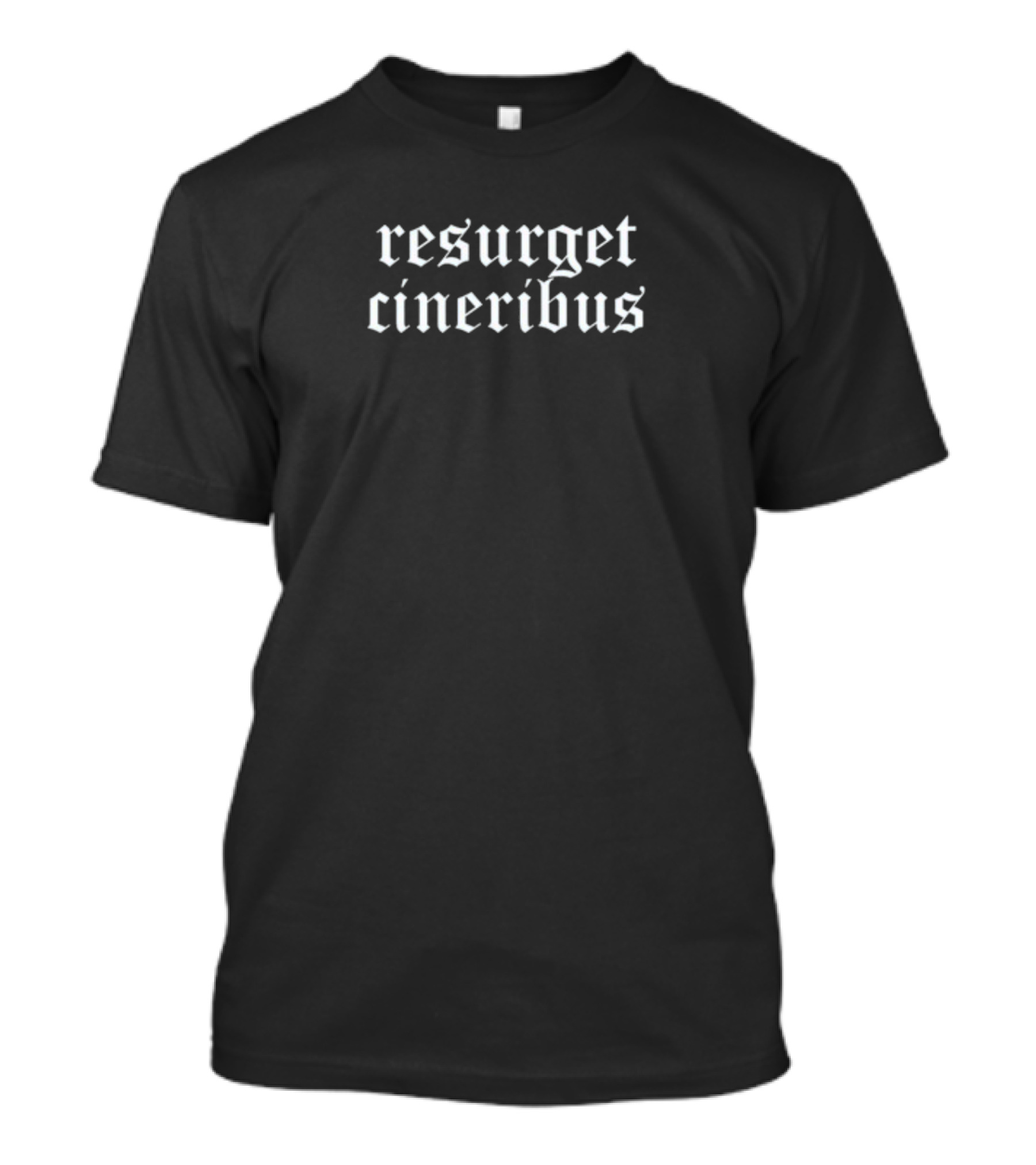 Resurget Cineribus Phoenix Rising From The Ashes Latin Motto T-Shirt