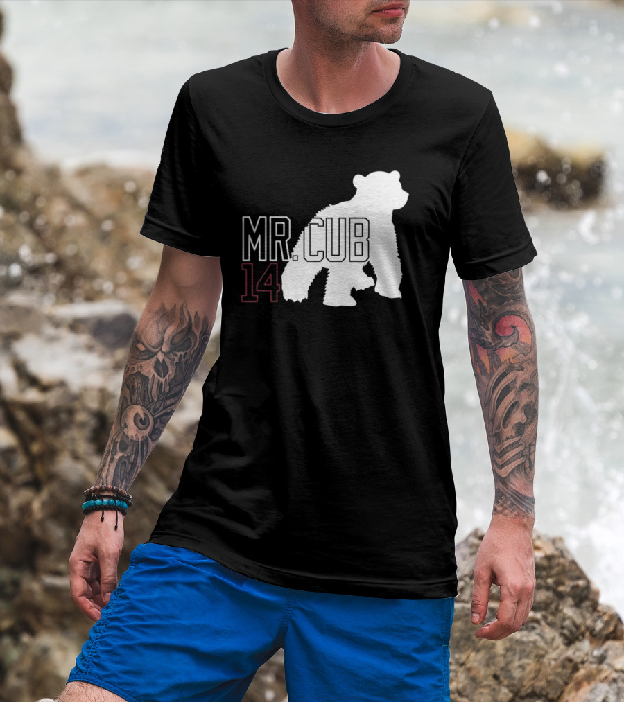 Mr. Cub 14 Silhouette Bear T-Shirt