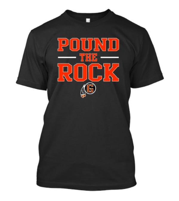 Pound The Rock Coach Norris Grafton Black Hawk Fb T-Shirt