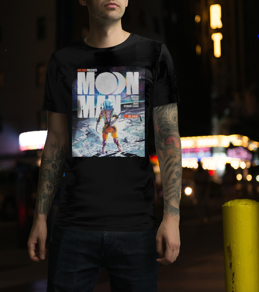 Kid Cudi Presents Moon Man Mescudi Riggins Dot Da Genius Monti Otsmane-Elhaou T-Shirt