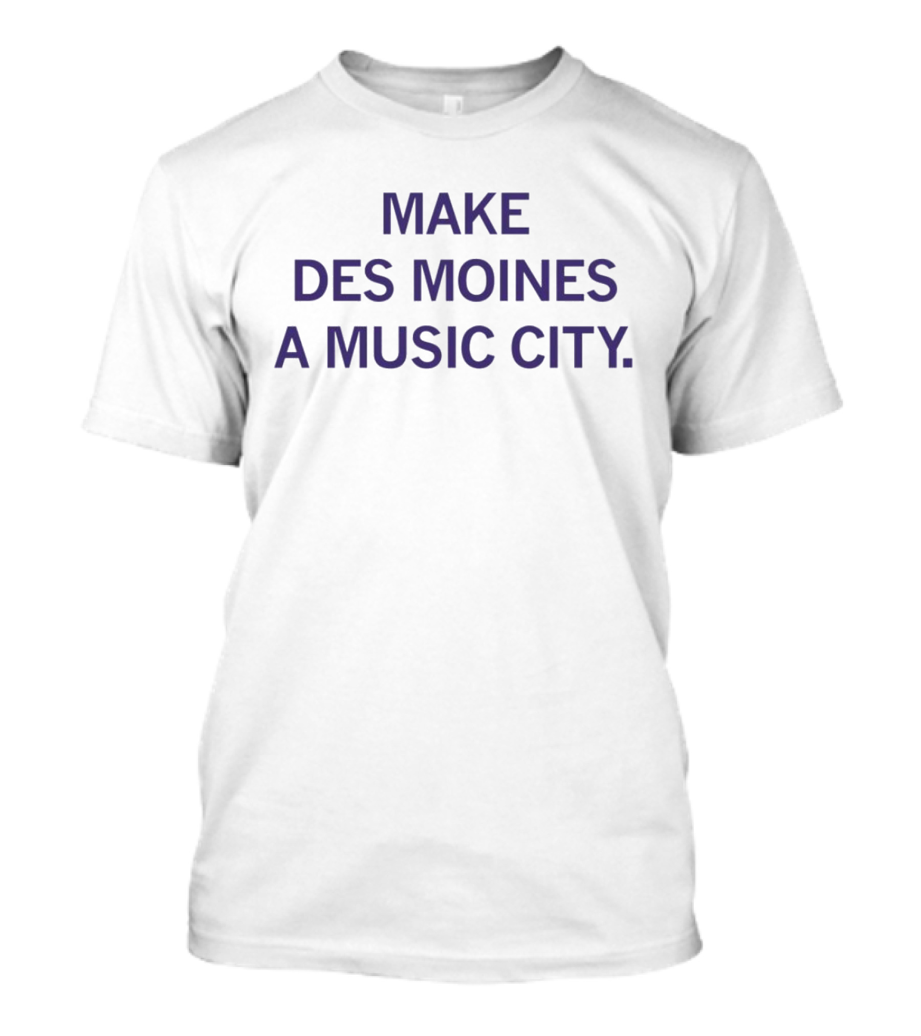 Make Des Moines A Music City Movement Initiative T-Shirt