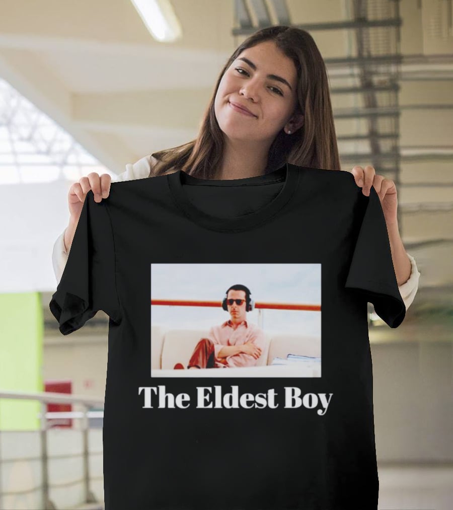 The Eldest Boy Headphones Sunglasses Relaxed Vibe T-Shirt