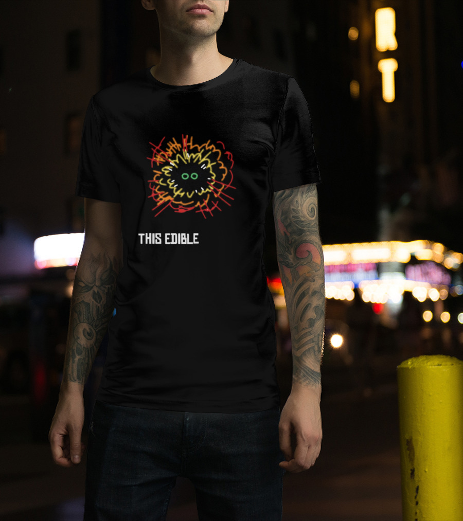 This Edible Explosion Black Cat Eyes T-Shirt