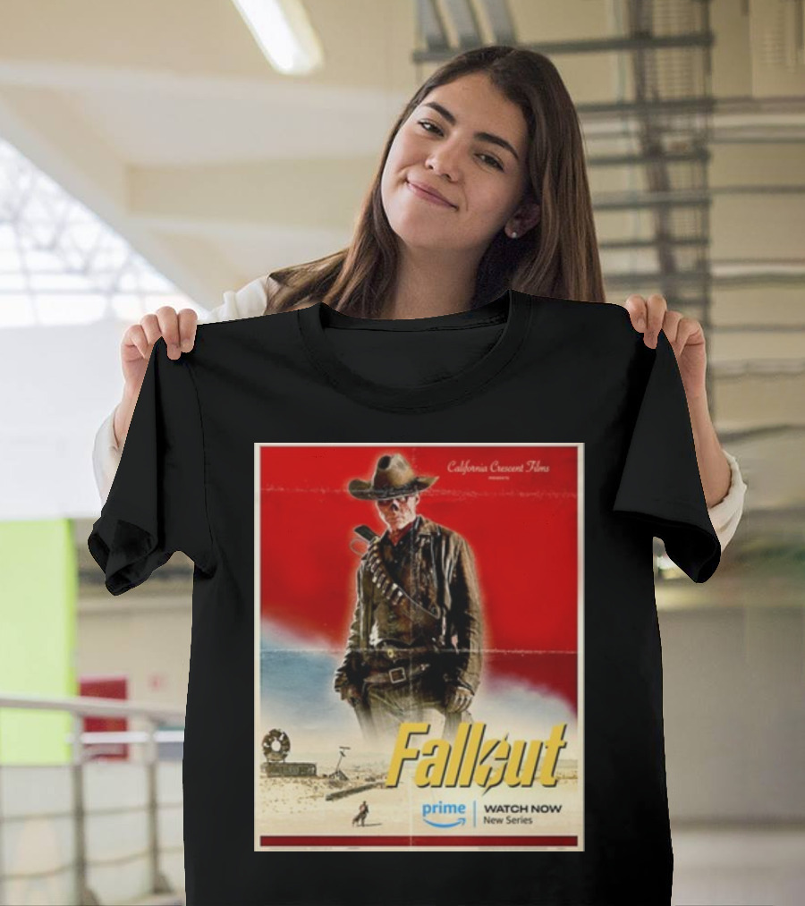 California Crescent Films Fallout Western Prime Watch Now New Series T-Shirt