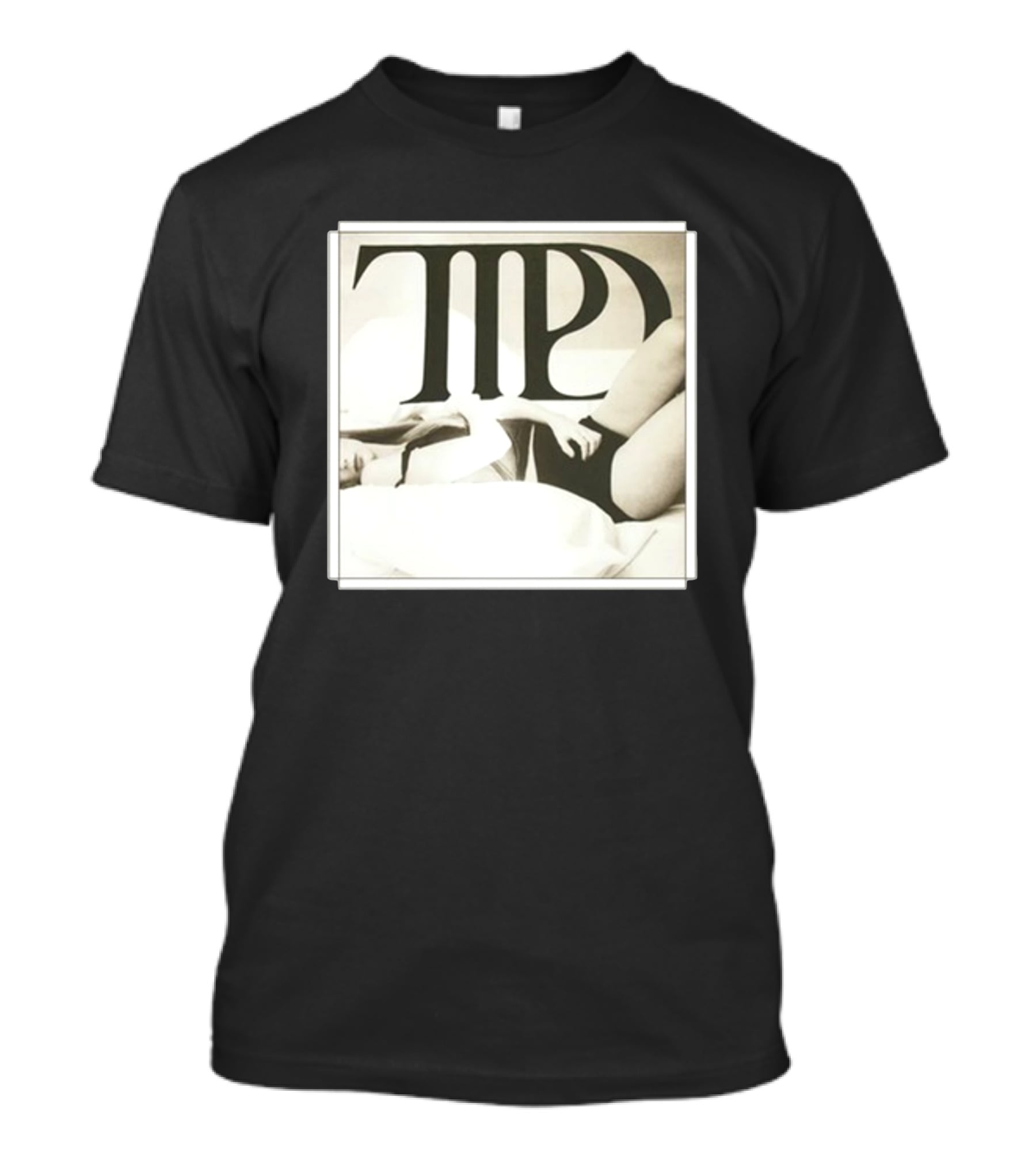 Ttpd The Tortured Poets Department Black And White Lying Woman T-Shirt