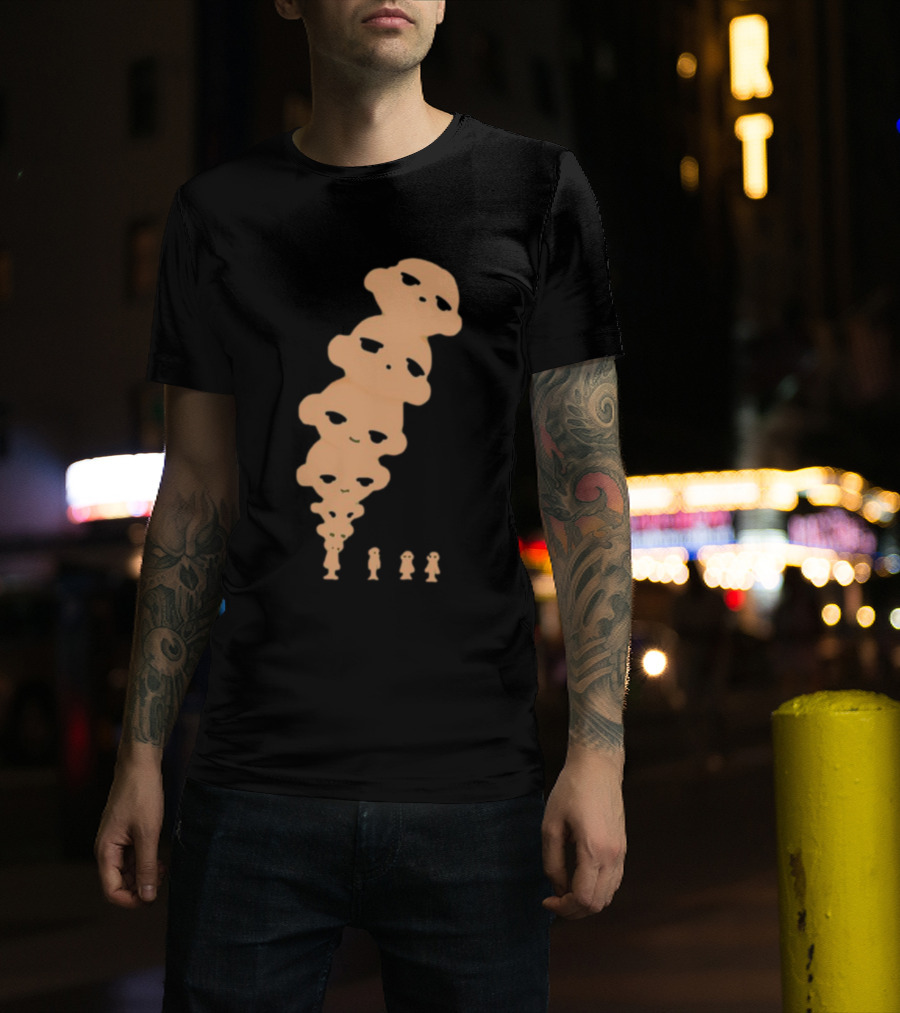 Impoppy Baby Head Gradient Faces T-Shirt