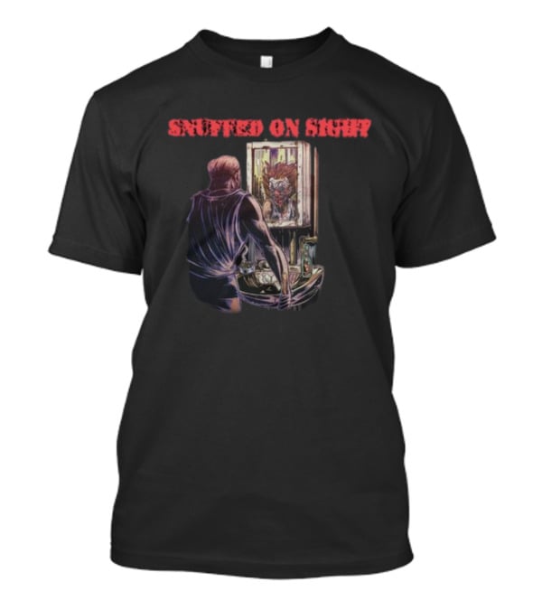 Snuffed On Sight No Clown Mirror Reflection Horror T-Shirt