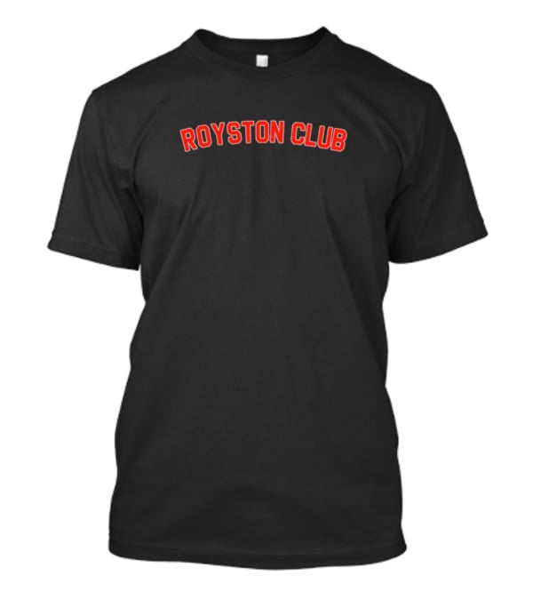 Royston Club Red Text T-Shirt