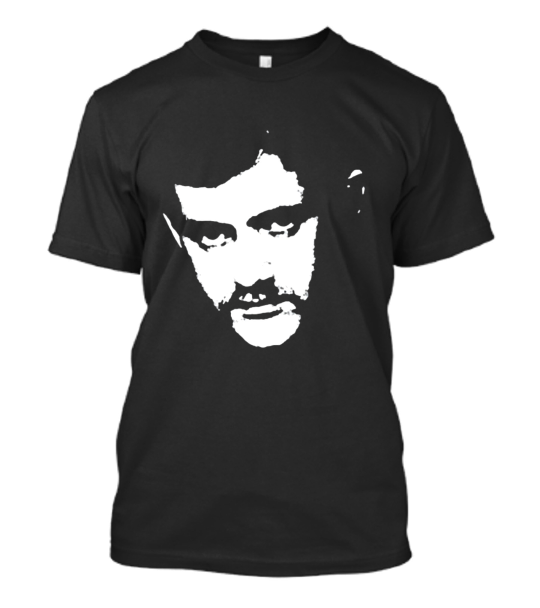 Patrick Cowley Black And White Face T-Shirt