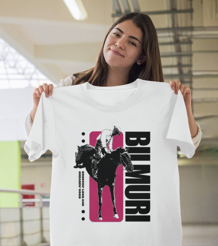 Bilmuri Droopy Loops and Greenish Horse T-Shirt