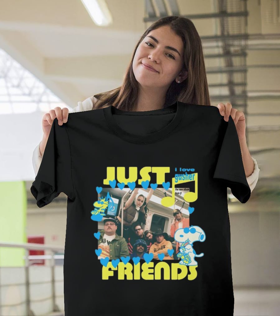 Just Friends Jf Crew I Love Gusher New Album T-Shirt
